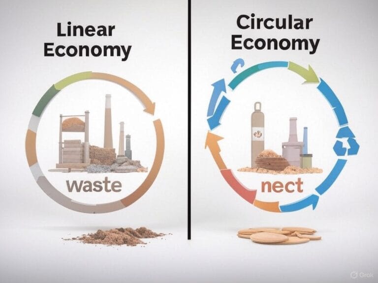 Economy Circular vs Linear